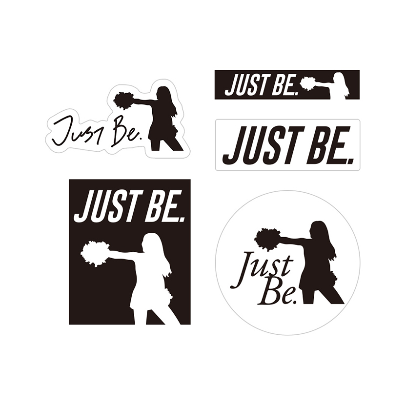 WAVE × Just Be. ステッカー 5枚セット