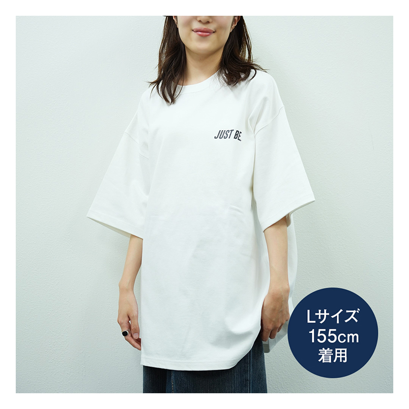 WAVE × Just Be. BIG シルエット Tシャツ Lサイズ