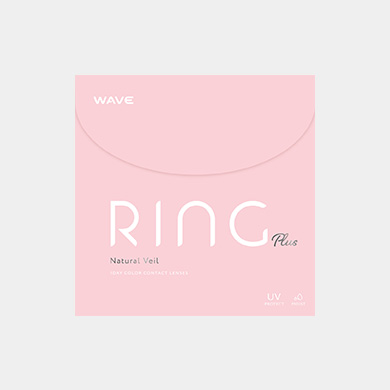 WAVEワンデー UV リング plus ナチュラルベール 30枚入り