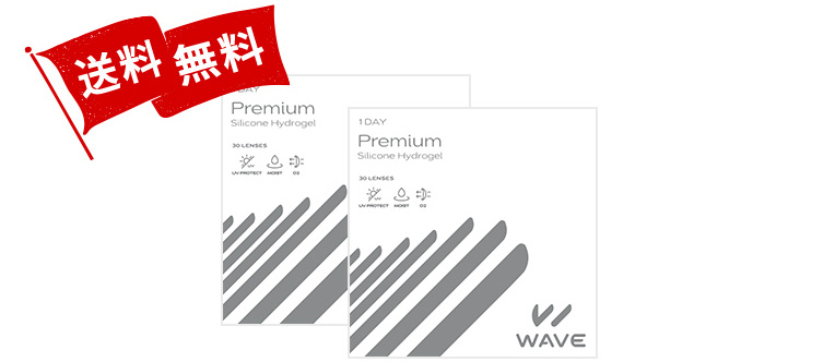 WAVEワンデー プレミアム 30枚入り（×2箱）