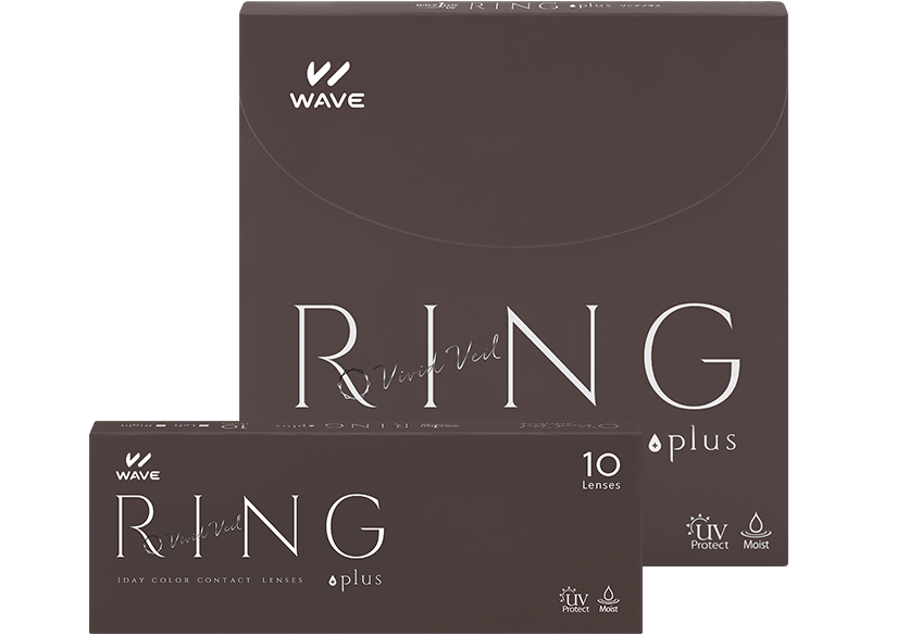 WAVEワンデー UV RING plus ヴィヴィッドベール（UVカット付き）
