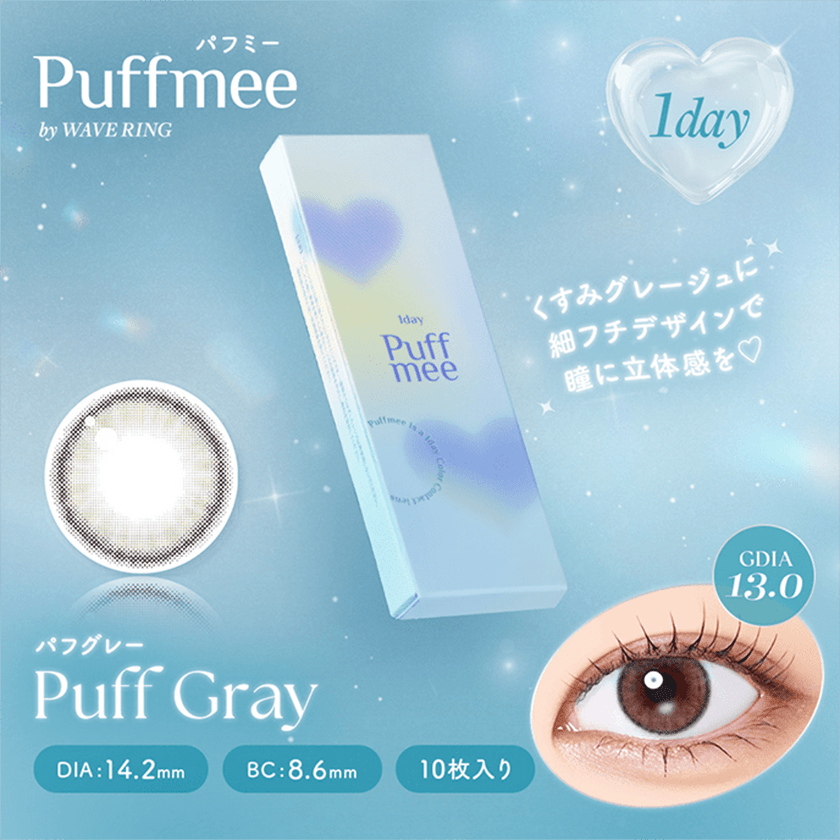 パフミーワンデー パフグレー 10枚入り（×2箱）