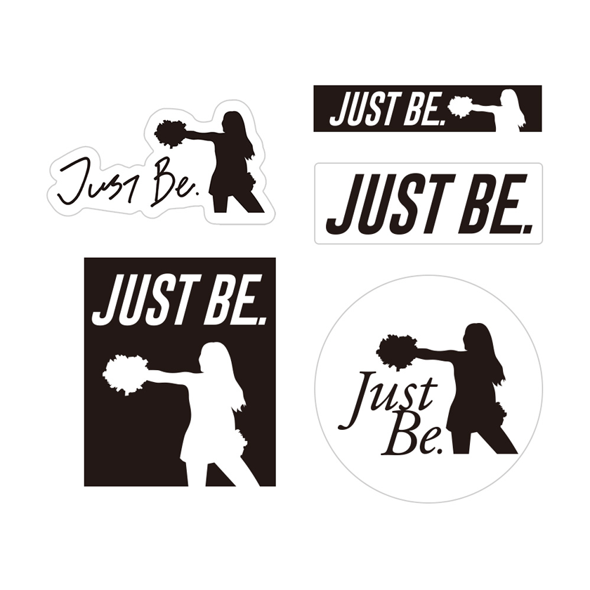 WAVE × Just Be. ステッカー 5枚セット