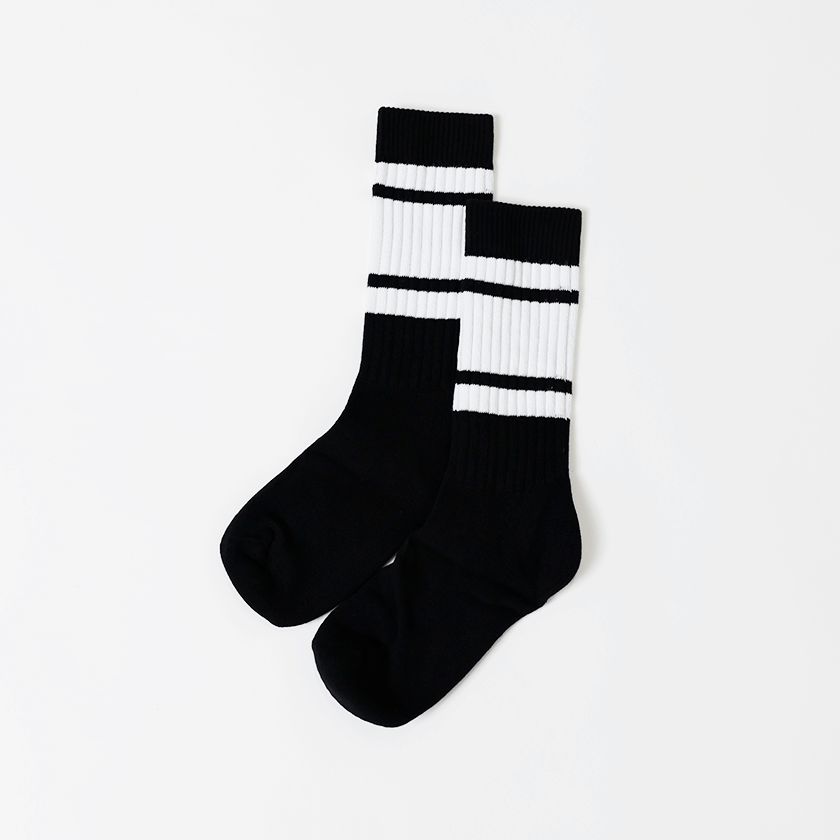 WAVE me my カラーソックス ホワイト 25-28cm
