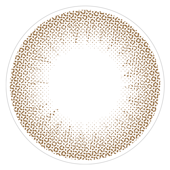 【定期便】WAVEワンデー UV リング plus ヘーゼルベール 30枚入り（×6箱）