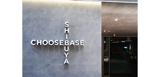 CHOOSEBASE SHIBUYAに出店