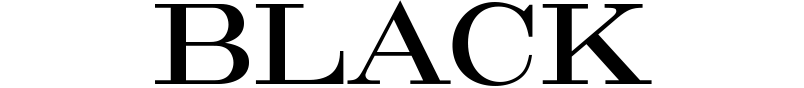 BLACK