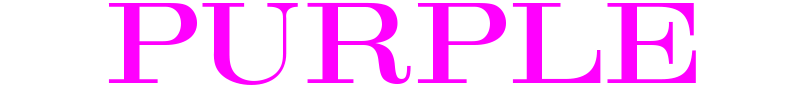 PURPLE
