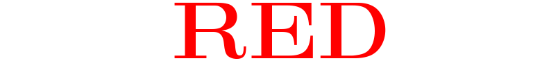 RED