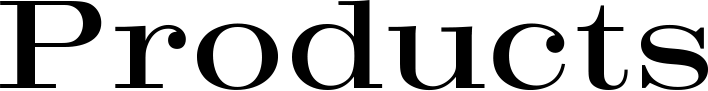 Products